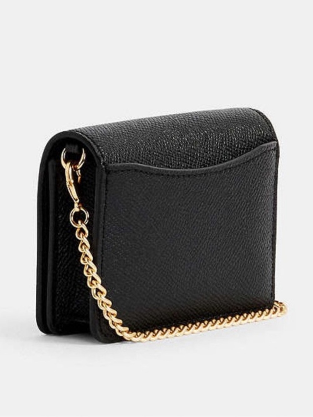 Coach Mini Wallet On A Chain Black Brand New! - Picture 5 of 7
